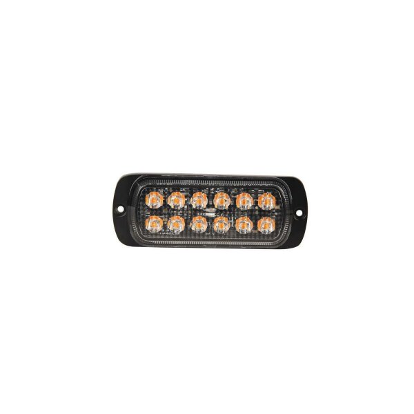 LED Blitzmodul - Serie MD12, LED, LED Blitzmodul, F.L.: klar, LEDs: ROT, 12-24 Volt  - Frontblitzer-Heckblitzer