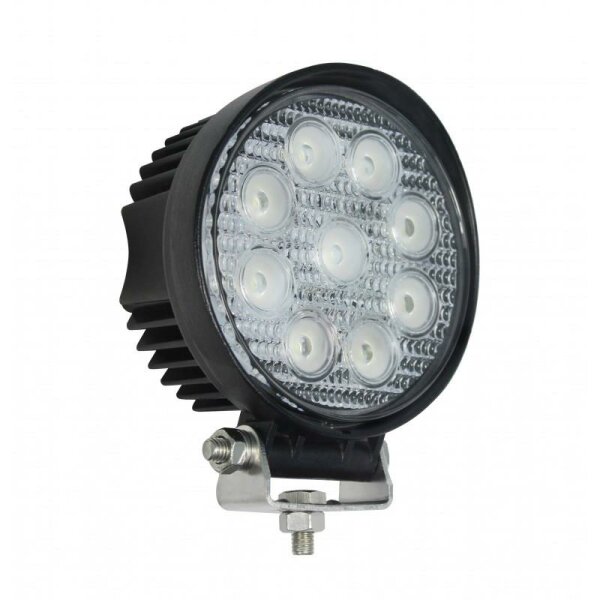 LED Arbeitsscheinwerfer, 27 Watt, 2160 Lumen, 12-24 Volt, 110X128X55 mm, FLUT